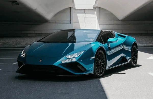 Lamborghini Huracán EVO Spyder (Bleu)